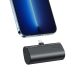 VEGER powerbank 5000 mAh with built-in connector Lightning PD QC3.0 3A 20W PlugOn (W0556P) black