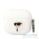 KARL LAGERFELD case for APPLE Airpods 3 KLA3RUNIKH (3D Sil NFT Karl) white