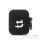 KARL LAGERFELD case for APPLE Airpods 1 / 2 KLA2RUNCHK (3D Sil NFT Choupette) black