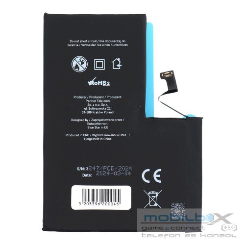 BLUE STAR HQ battery for IPHONE 13 Pro Max 4352 mAh
