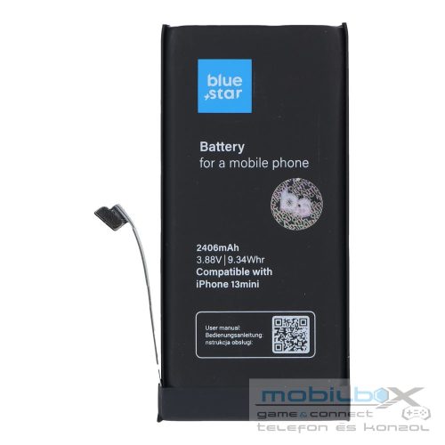 BLUE STAR HQ battery for IPHONE 13 Mini 2406 mAh