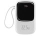 BASEUS powerbank 20 000 mAh with built-in cable + cable USB A to Type C PD QC3.0 3A 22,5W PPQD060302 white