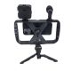 Selfie stick with wireless remote control tripod with LED / microphone for live broadcast TL-49T black