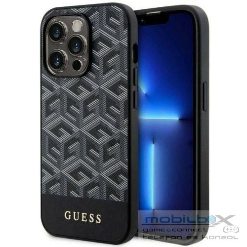 GUESS case for IPHONE 14 Pro Max GUHMP14XHGCFSEK (MAG GCUBE) black