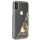 GUESS case for IPHONE X / XS GUOHCPXGLHFLGO (Charms 2 Liquid Glitter) gold