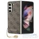 GUESS case for SAMSUNG Z Fold 5 GUHCZFD5GF4GBR (4G Charm) brown