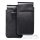 ROYAL - Leather universal flap pocket / black - Size 3XL - HUAWEI MATE 20X