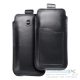 ROYAL - Leather universal blet pocket / black - Size XL - IPHONE 11 / 12 / 13 / SAMSUNG S7 EDGE