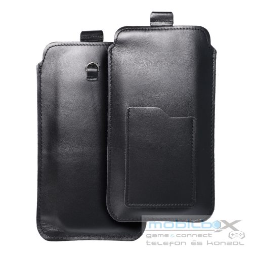 ROYAL - Leather universal blet pocket / black - Size 3XL - HUAWEI MATE 20X