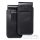ROYAL - Leather universal flap pocket / black - Size 2XL+tall - SAMSUNG S21 ULTRA / HUAWEI P Smart 2021 / XIAOMI Redmi 12 / OPPO A98 5G