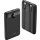 VEGER powerbank 10000 mAh with built-in cables Type C / Lightning PD QC3.0 2A 22,5W C11 (W1170) black