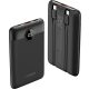 VEGER powerbank 10000 mAh with built-in cables Type C / Lightning PD QC3.0 2A 22,5W C11 (W1170) black