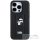 KARL LAGERFELD case for IPHONE 11 KLHCN61GSAKCPK (Gripstand Saffiano KC PIN) black