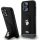 KARL LAGERFELD case for IPHONE 13 Pro Max KLHCP13XGSACHPK (Gripstand Saffiano choupette PIN) black