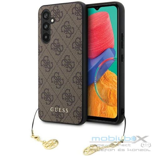 GUESS case for SAMSUNG S23 FE GUHCS23FEGF4GBR (4G Charm) brown