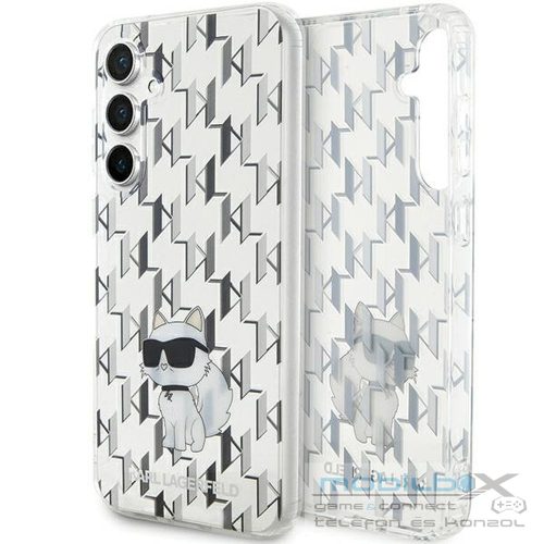 KARL LAGERFELD case for SAMSUNG S23 FE KLHCS23FEHNCMKLT (Monogram) transaprent