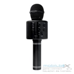 Multimedia karaoke microphone CR58 black