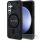 GUESS case for SAMSUNG S24 compatible with MagSafe GUHCS24SGF4GGR (4G Ring classic logo) black