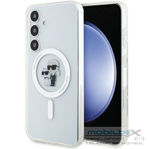 KARL LAGERFELD case for SAMSUNG S24 Plus KLHMS24MHGKCNOT (MAGSAFE IML KC) transparent