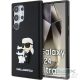 KARL LAGERFELD case for SAMSUNG S24 Ultra KLHCS24L3DRKCNK (3D RUBBER KC NFT) black