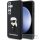 KARL LAGERFELD case for SAMSUNG S24 KLHCS24S3DRKINK (3D RUBBER IKONIK NFT) black