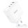 HOCO wall charger 2 x Type C + USB A QC PD 65W GaN N30 white