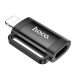 HOCO adapter OTG Lightning (male) to Type C (female) 2A UA31B black