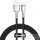 BASEUS cable USB A to Lightning 2,4A Cafule Metal 1 m black