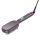 HOCO electric straightening hair comb with digital display HP44 rose red
