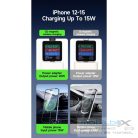 DUZZONA V4 - Dashboard Car Holder with Magnetic Wireless Charger 15W (Compatible with MagSafe and Qi2 charging)