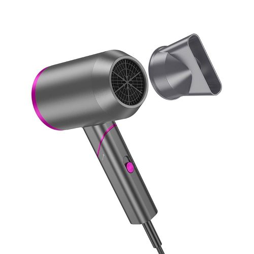 HOCO hot and cold air foldable hair dryer HP13 Plus rose red