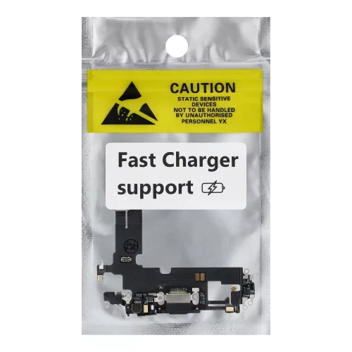 Charging flex USB for IPHONE 12 black (used)