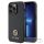 GUESS case for IPHONE 15 Pro GUHCP15LPS4DGPK (Strass Metal Logo) black