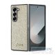 GUESS case for SAMSUNG Z Fold 6 GUHCZFD6HGGSHD (HC PU 4G Glitter Script) gold