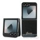 GUESS case for SAMSUNG Z Flip 6 GUHCZF6HGGSHK (HC PU 4G Glitter Script) black