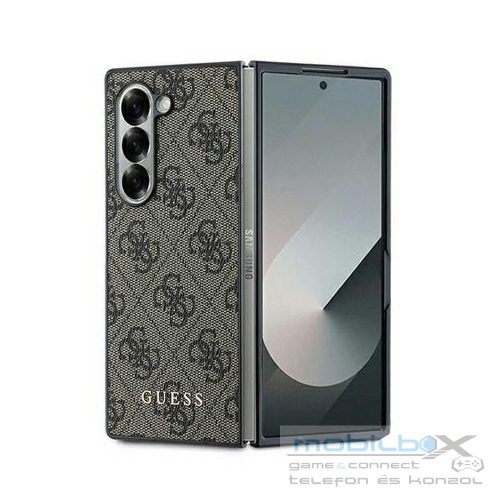 GUESS case for SAMSUNG Z Fold 6 GUHCZFD6GF4GBR (HC PU 4G Charm) brown