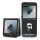 KARL LAGERFELD case for SAMSUNG Z Flip 6 KLHCZF6SAPKINPK (HC Saffiano Monogram Ikonik Pin) black