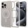 SPIGEN case ULTRA HYBRID MAG compatible with MagSafe for IPHONE 16 Pro Max frost natural titanium