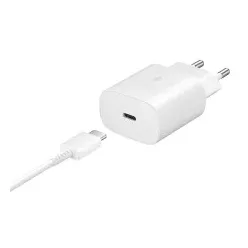   JELLICO fali töltő EU19 GaN PD 40W 2xUSB-C + USB-C - Lightning kábel Fehér