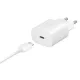 JELLICO fali töltő EU19 GaN PD 40W 2xUSB-C + USB-C - Lightning kábel Fehér