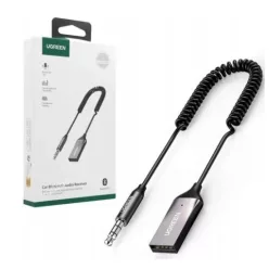   Ugreen CM309 Bluetooth 5.3 audio vevő jack csatlakozóval, fekete