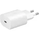 Samsung EP-TA800EWE kompatibilis hálózati töltő adapter Type-C, 25W, fehér,