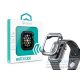 Apple Watch ütésálló védőtok - Devia Sport Series Shockproof Case For iWatch  - 45 mm - fekete