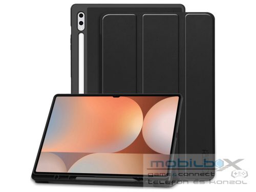Tech-Protect tablet tok (Smart Case Pen) - Samsung Galaxy Tab S8/S9/S10 Ultra   14.6 - fekete - ECO