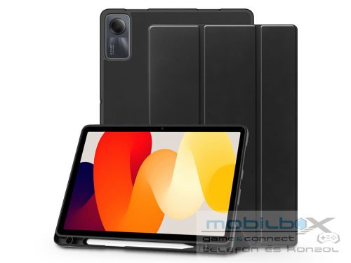 Tech-Protect tablet tok (Smart Case Pen) - Xiaomi Redmi Pad SE 11.0 - fekete -  ECO