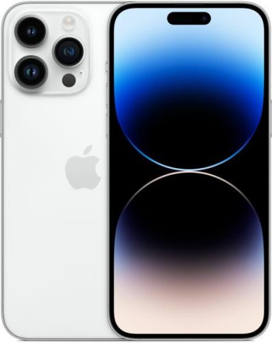 Apple iPhone 14 Pro Max 128GB silver használt 100%-os akkumulátor