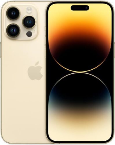Apple iPhone 14 Pro Max 128GB gold használt 100%-os akkumulátor