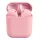 Bluetooth sztereó fülhallgató, v5.0, TWS, töltőtok, iNPods 12, matt - pink