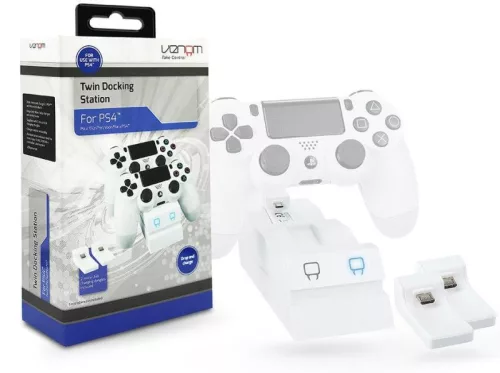 Venom twin docking station VS2737 PS4 fehér dupla töltőállomás