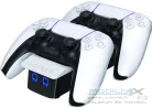 Venom Twin Docking Station for PS5 white (VS5001), használt